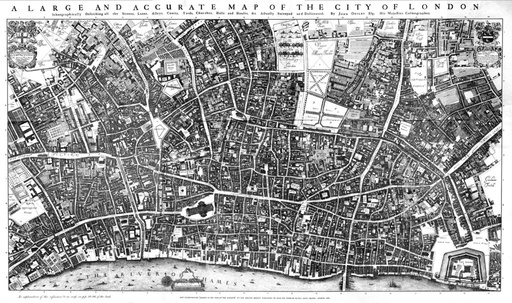 карта лондона